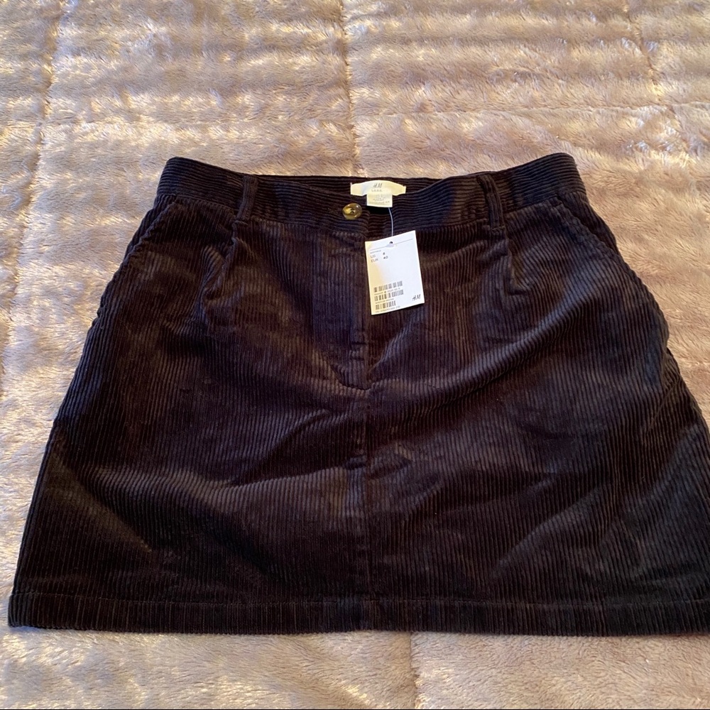 NWT H&M Cord Skirt